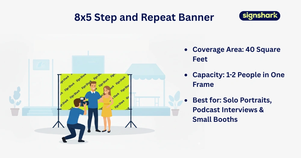 8x5 Custom Step and Repeat Banners